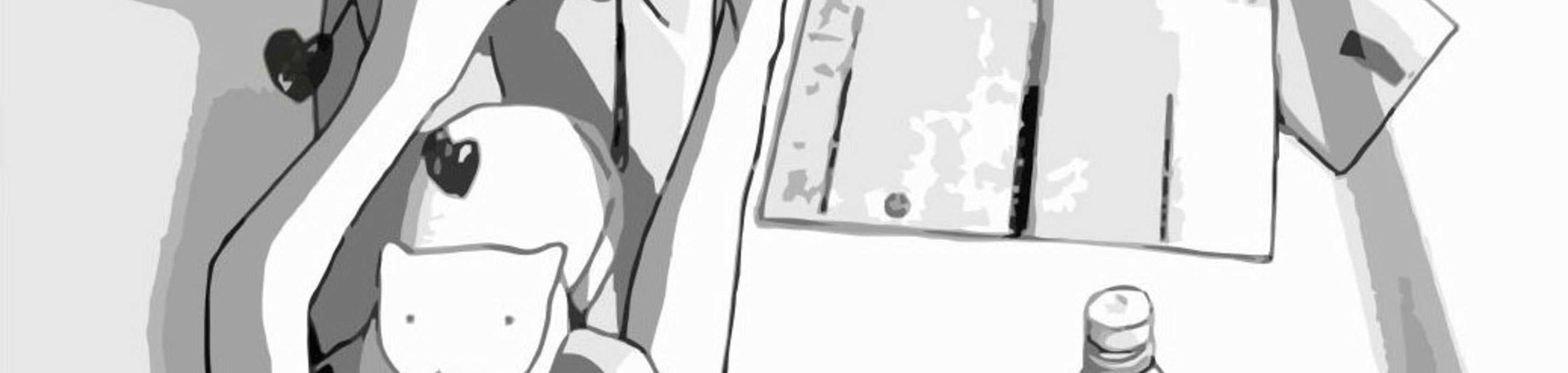 She and Her Cat: Their Standing Points banner