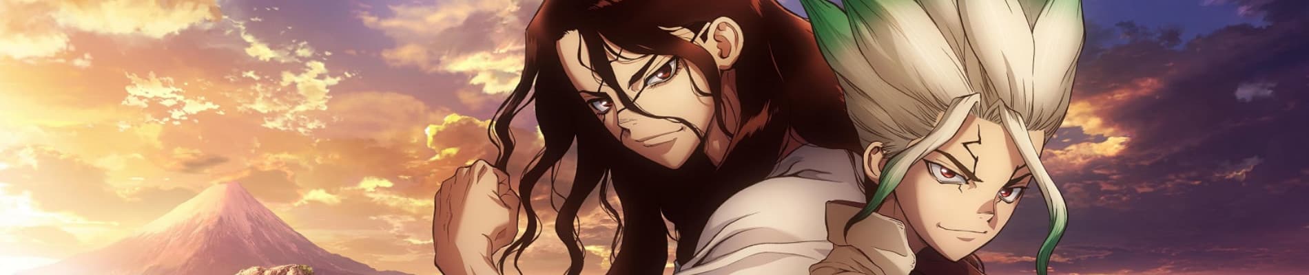 Dr. STONE: STONE WARS banner