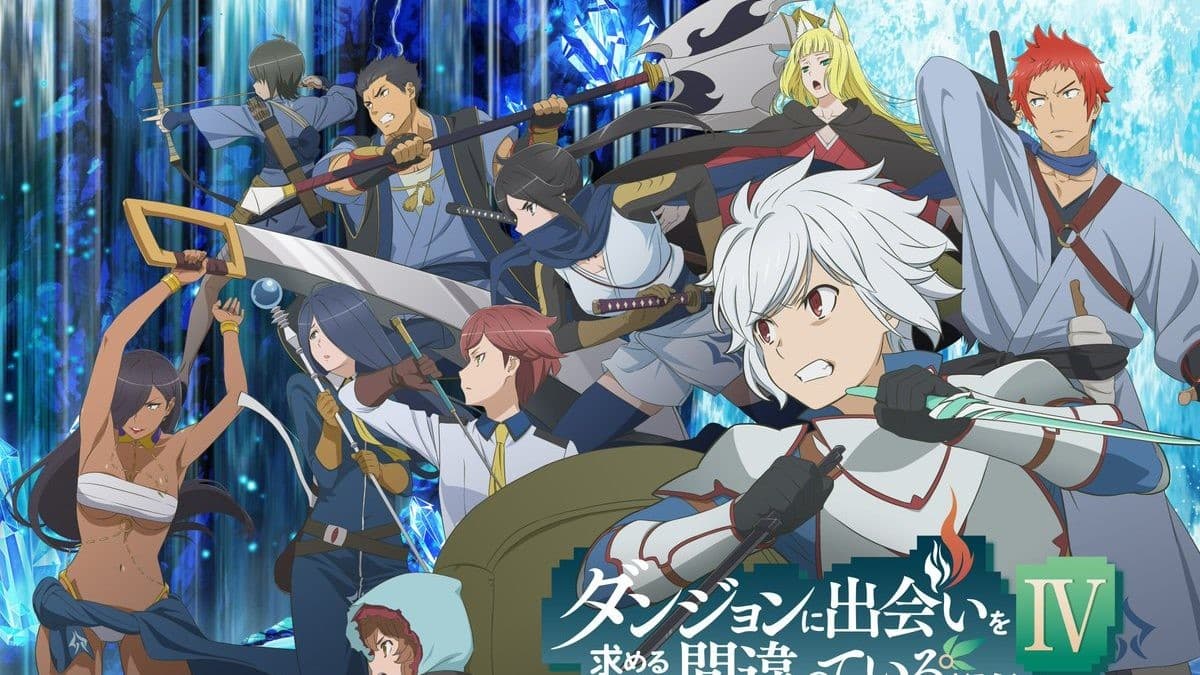 Is It Wrong to Try to Pick Up Girls in a Dungeon? IV banner