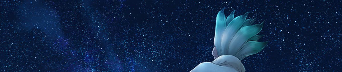 Dr. STONE SCIENCE FUTURE banner
