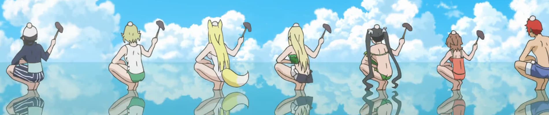 Is It Wrong to Try to Pick Up Girls in a Dungeon? II: Is It Wrong to Go Searching for Herbs on a Deserted Island? banner